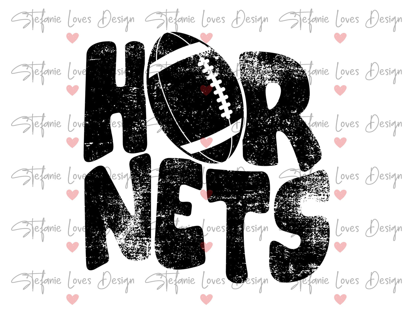 Hornets Football Digital Design