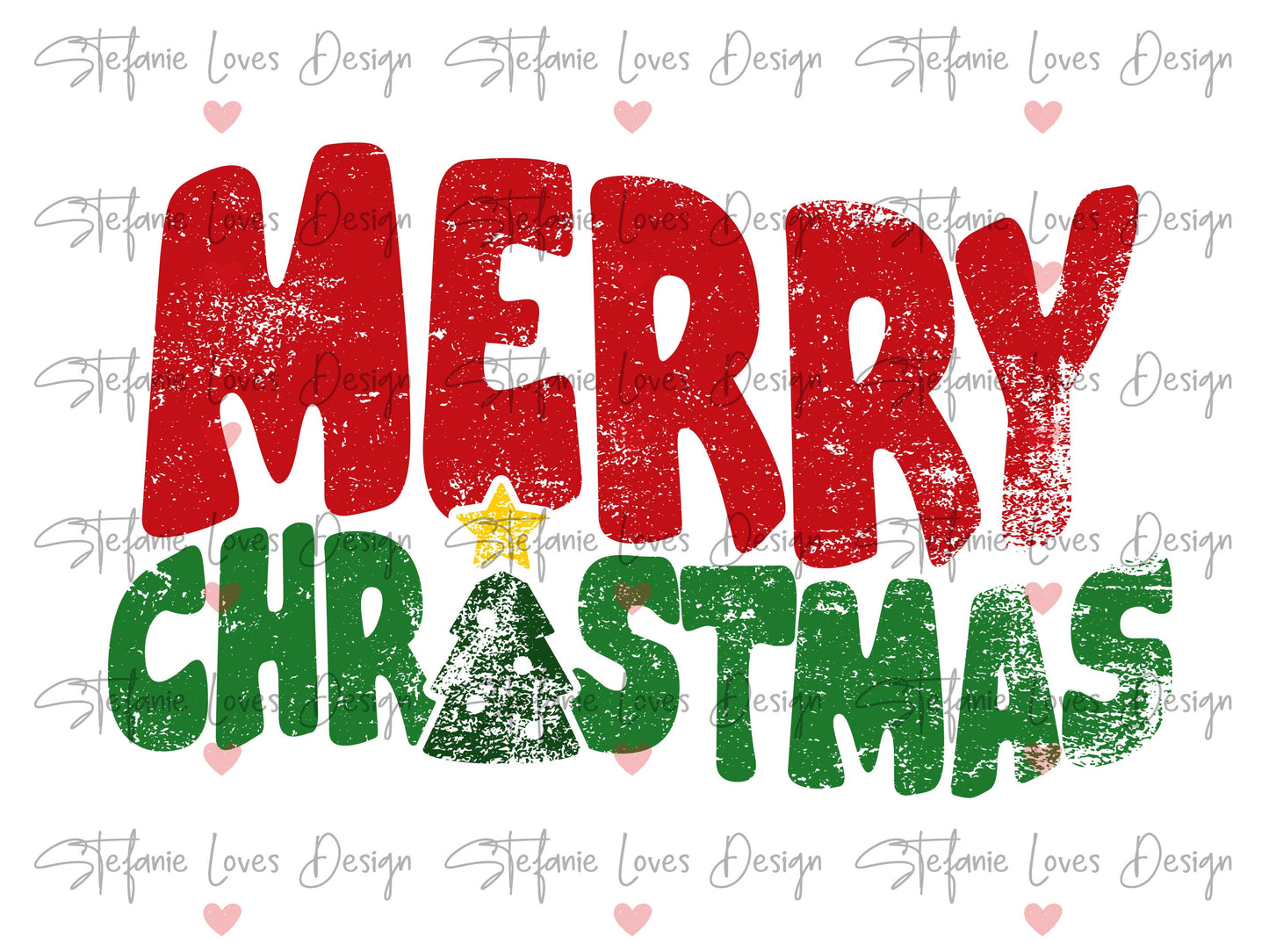 Merry Christmas PNG, Christmas distressed png, Holiday shirt png, Digital Design