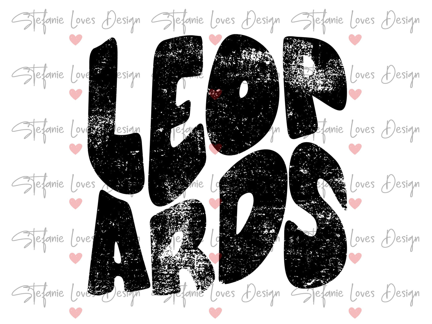 Leopards png, Distressed Leopards png, Digital Design, Leopards High School, Leopards Football