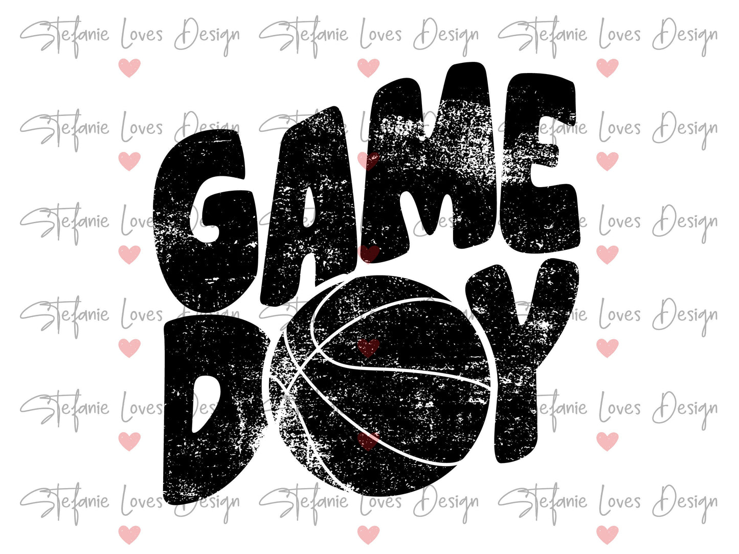 Game Day Basketball Digital Design