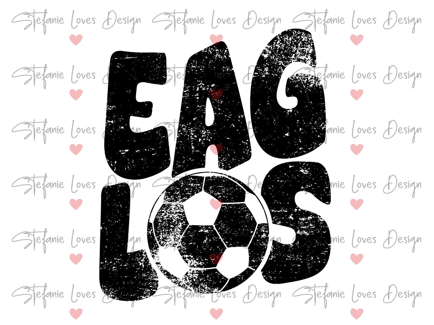 Eagles Soccer png, Distressed Eagles Soccer png, Digital Design, Eagles High School Soccer, Eagles Soccer