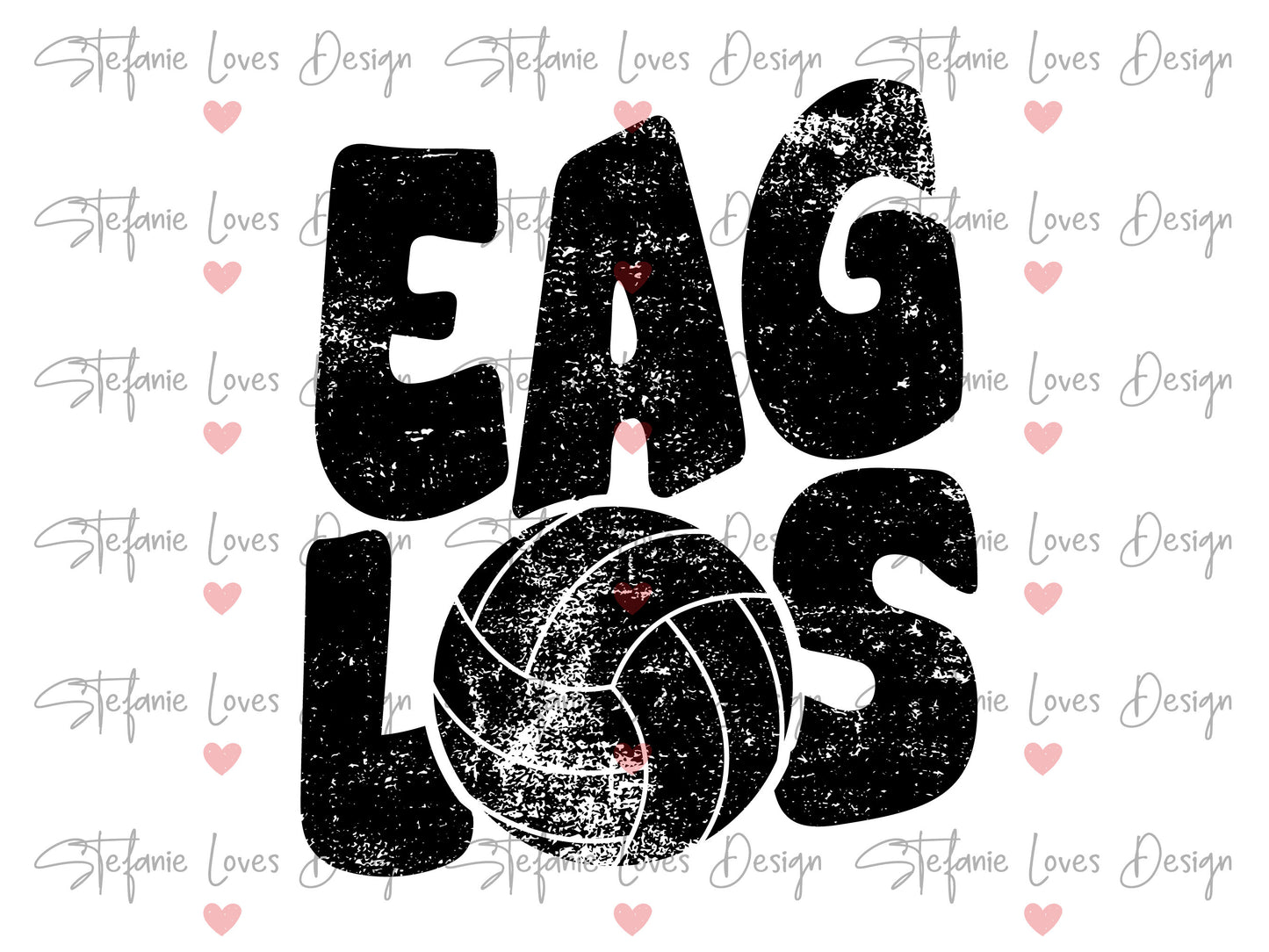 Eagles Volleyball png, Distressed Eagles Volleyball png, Digital Design, Eagles High School Volleyball, Eagles Volleyball