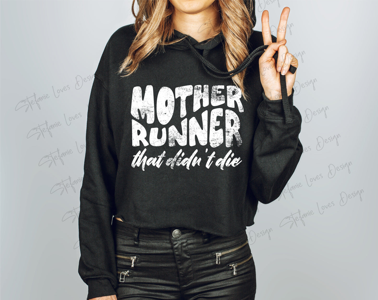 Mother Runner That Didn't Die digital design, Runner Running