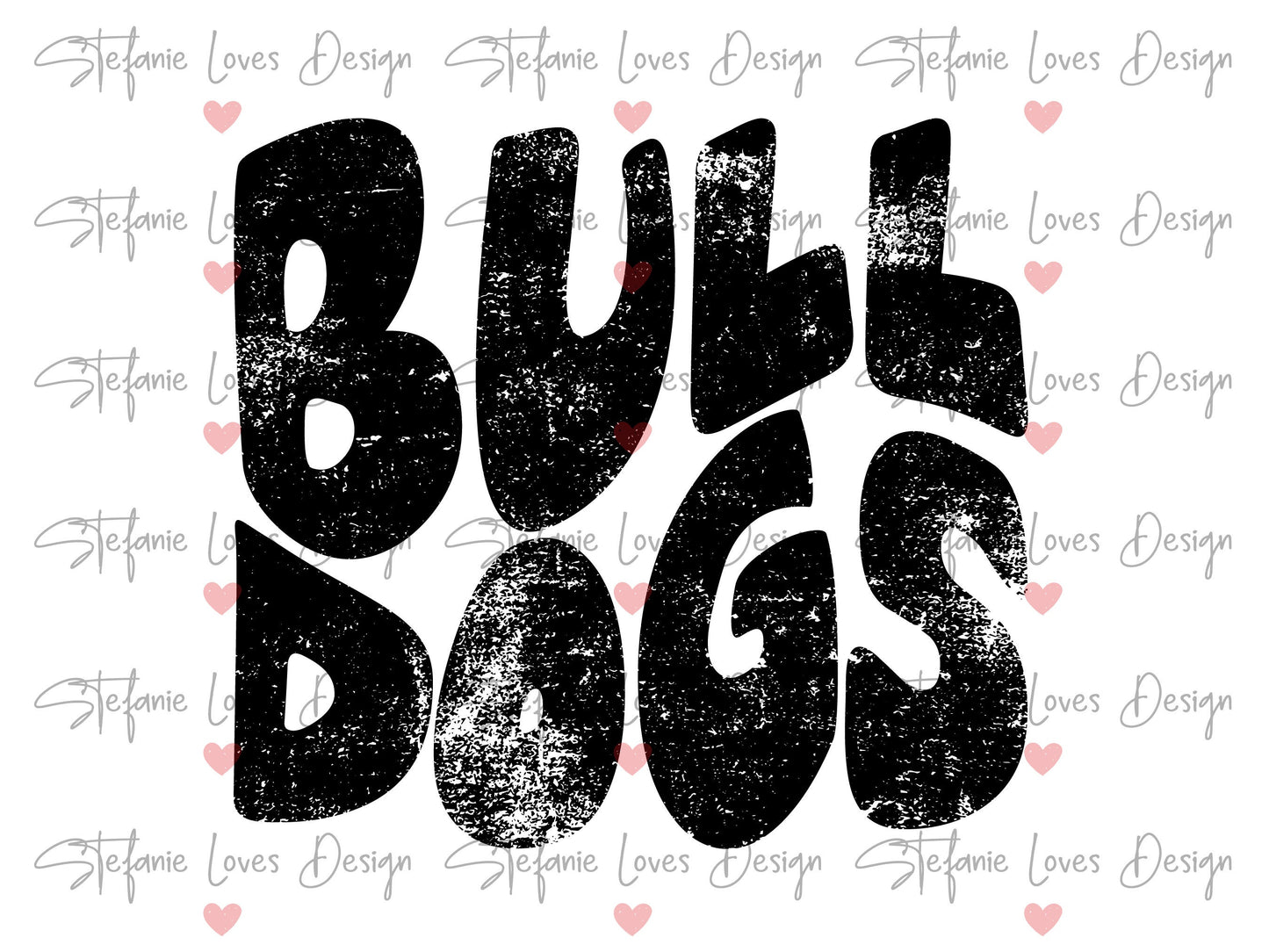 BULLDOGS png, Distressed Bulldogs Mascot png, Digital Design, Bulldogs