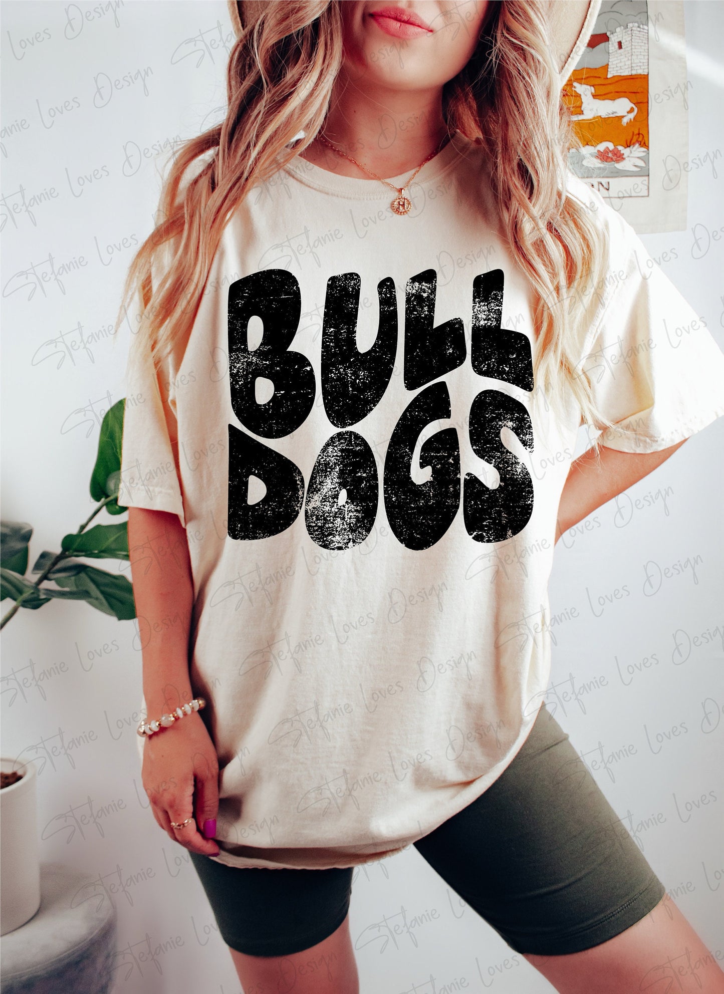 BULLDOGS png, Distressed Bulldogs Mascot png, Digital Design, Bulldogs