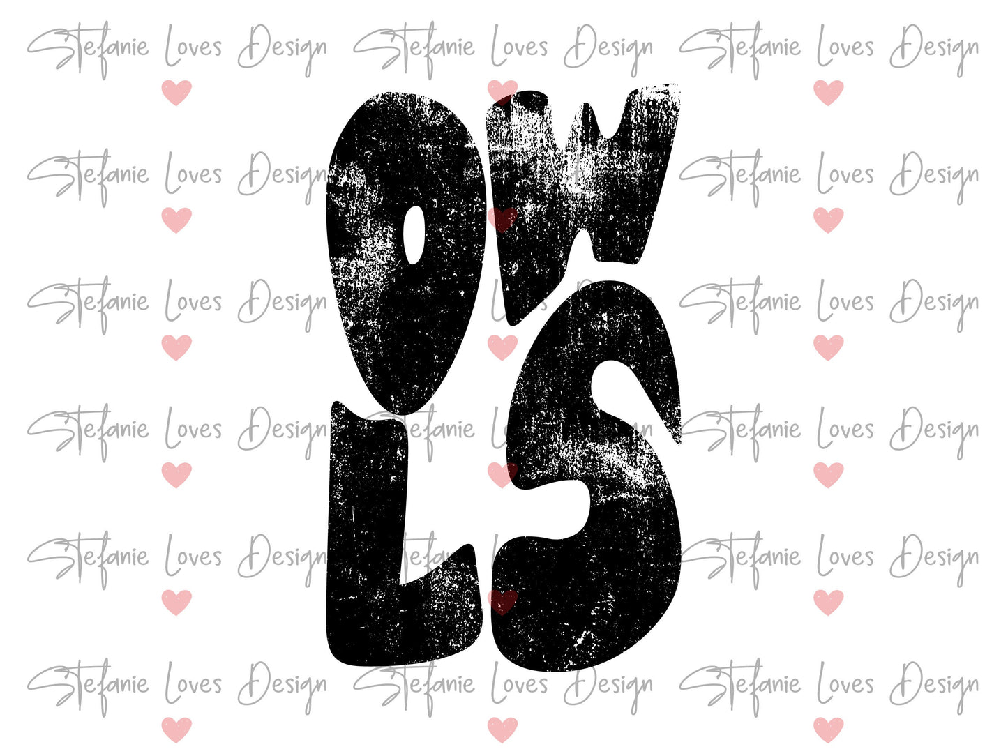 Owls png, Distressed Owls png, Digital Design, Owls High School, Owls Football