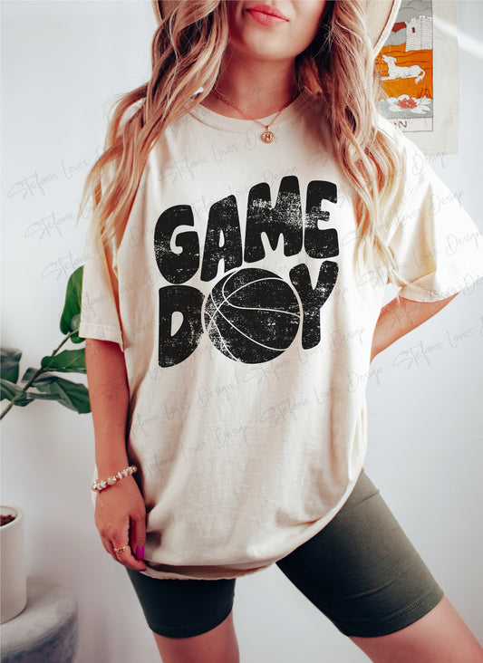 Game Day Basketball Digital Design