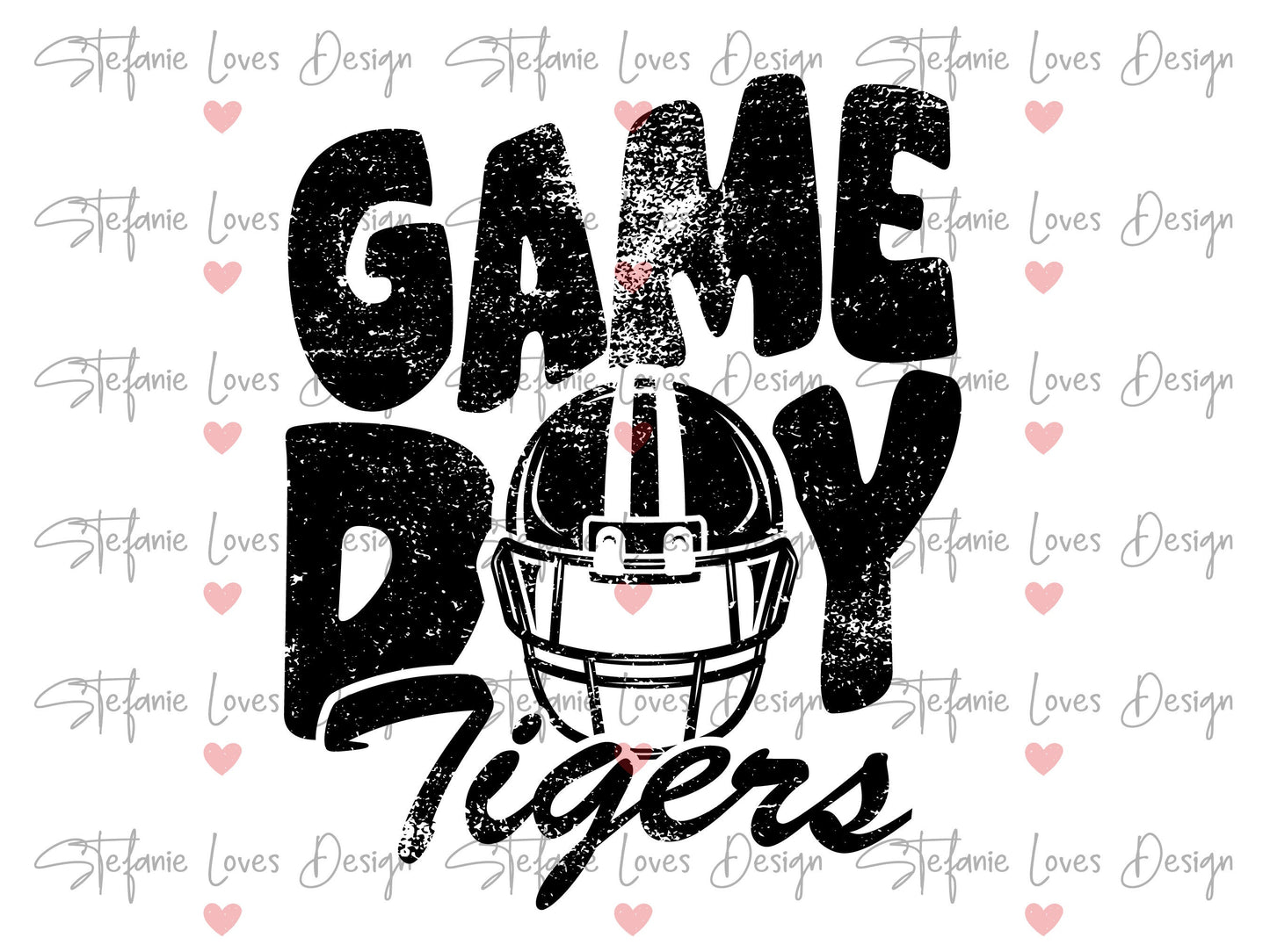 Game Day Tigers Digital Design