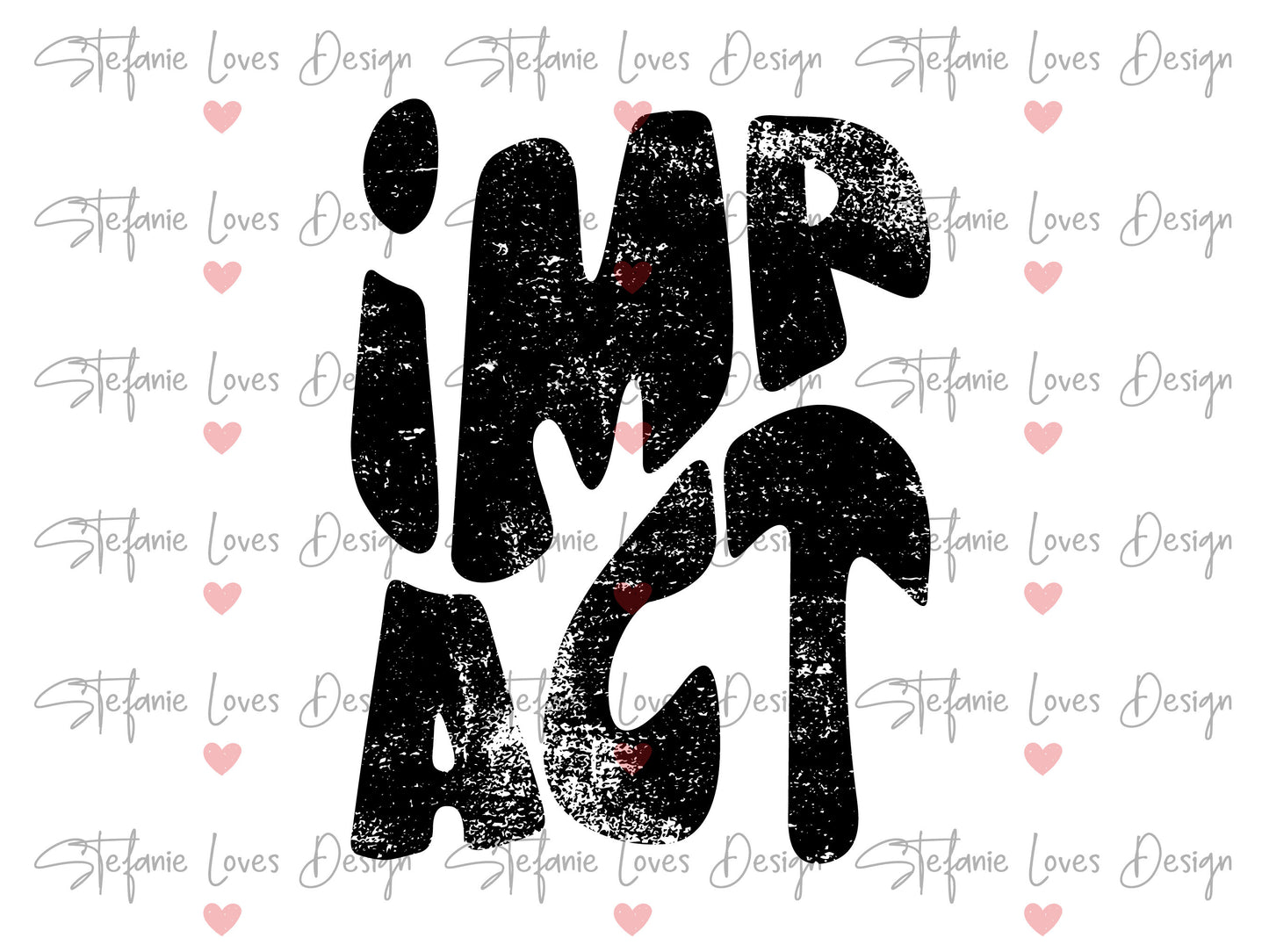 Impact Distressed Digital Design