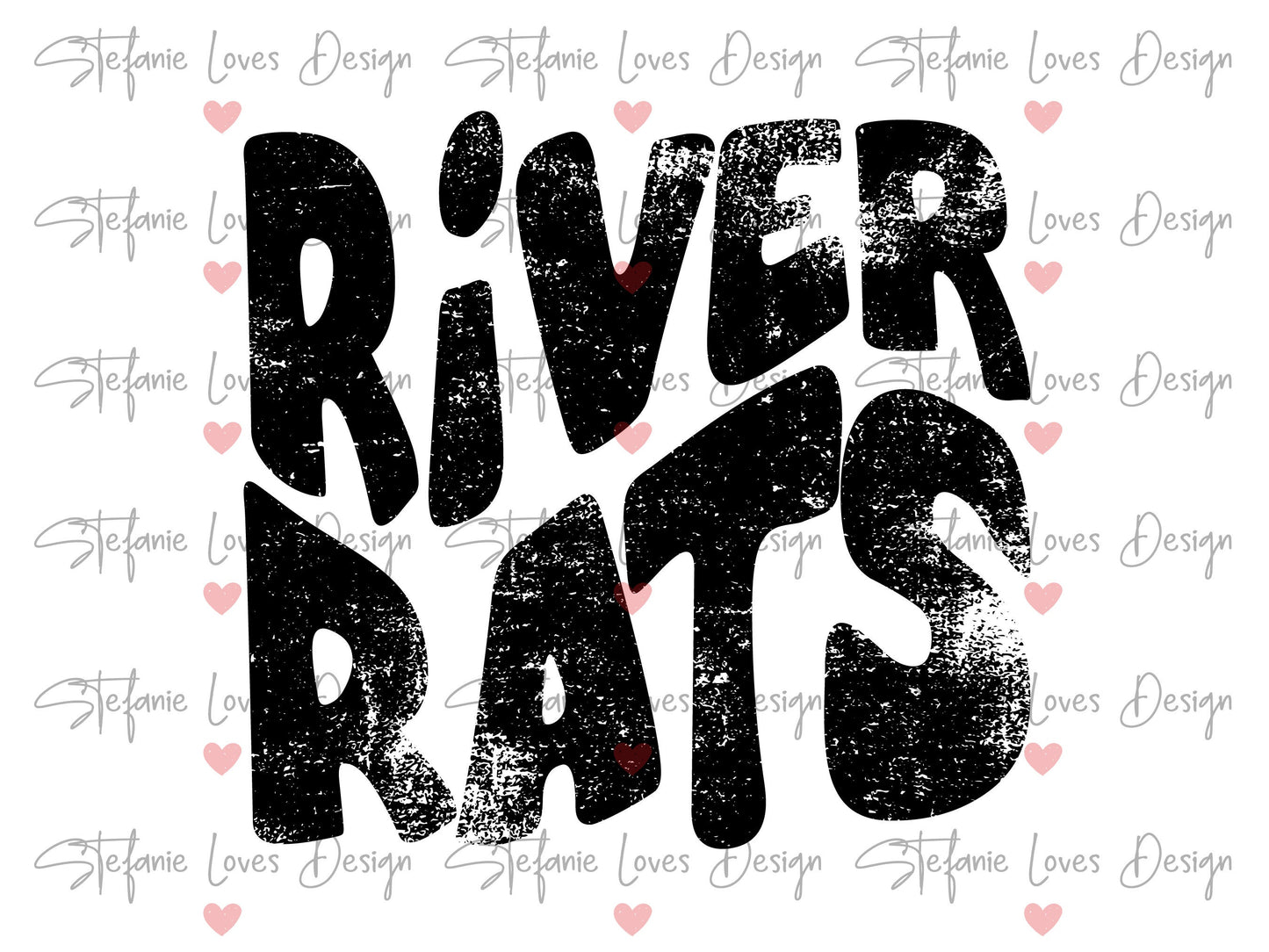 River Rats Mascot Digital Design