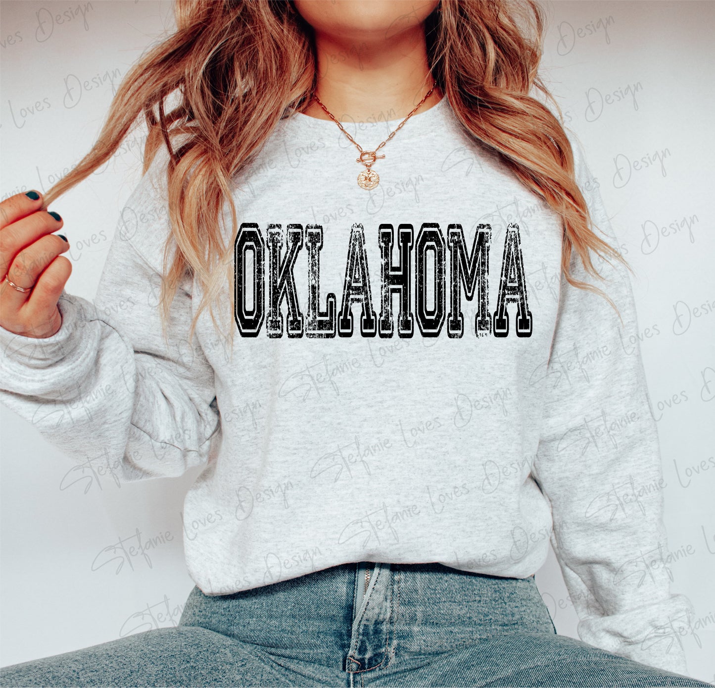 Oklahoma Distressed Design png and svg, Digital Design