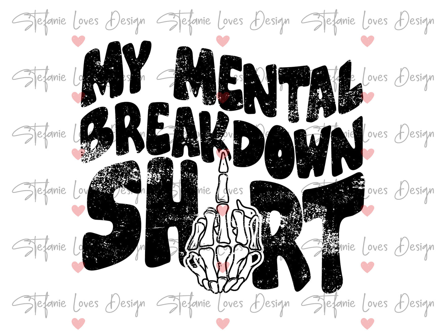 My Mental Health Breakdown Digital Design