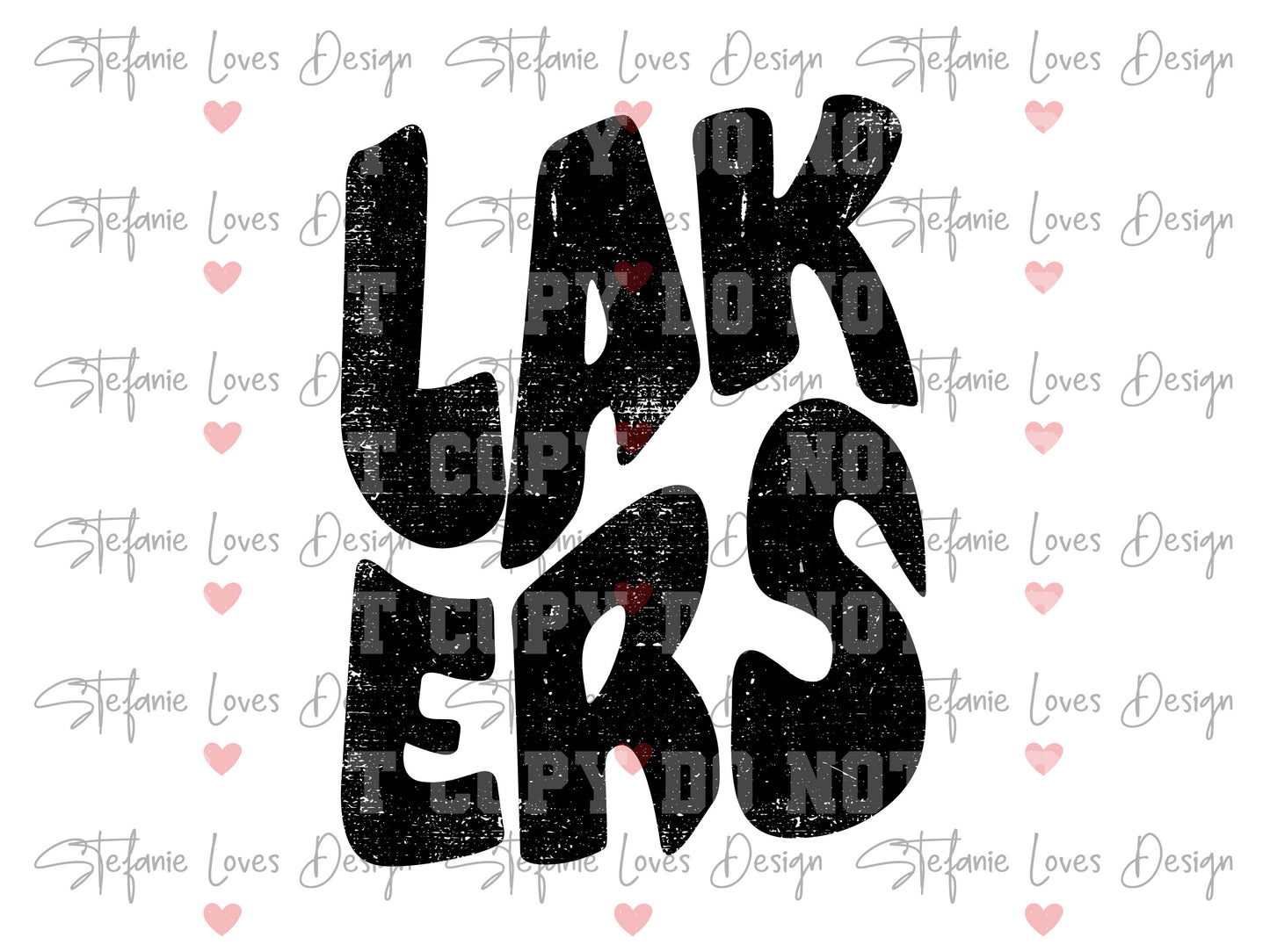 Lakers png, Distressed Lakers png, Digital Design, Lakers High School
