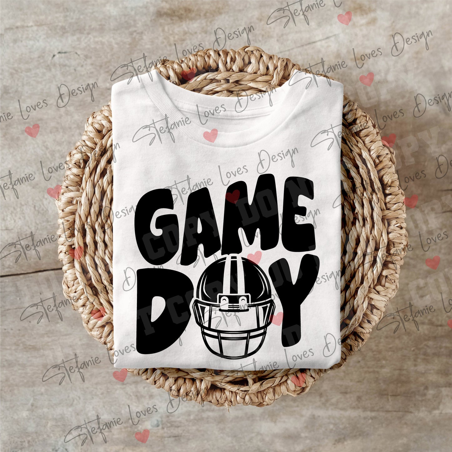 Game Day Helmet Digital Design