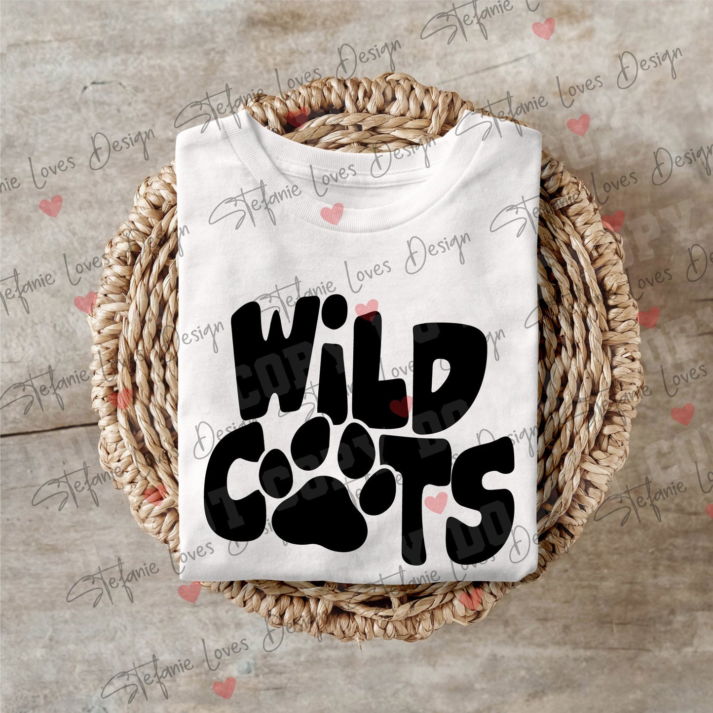 Wildcats SVG and PNG, Digital Design