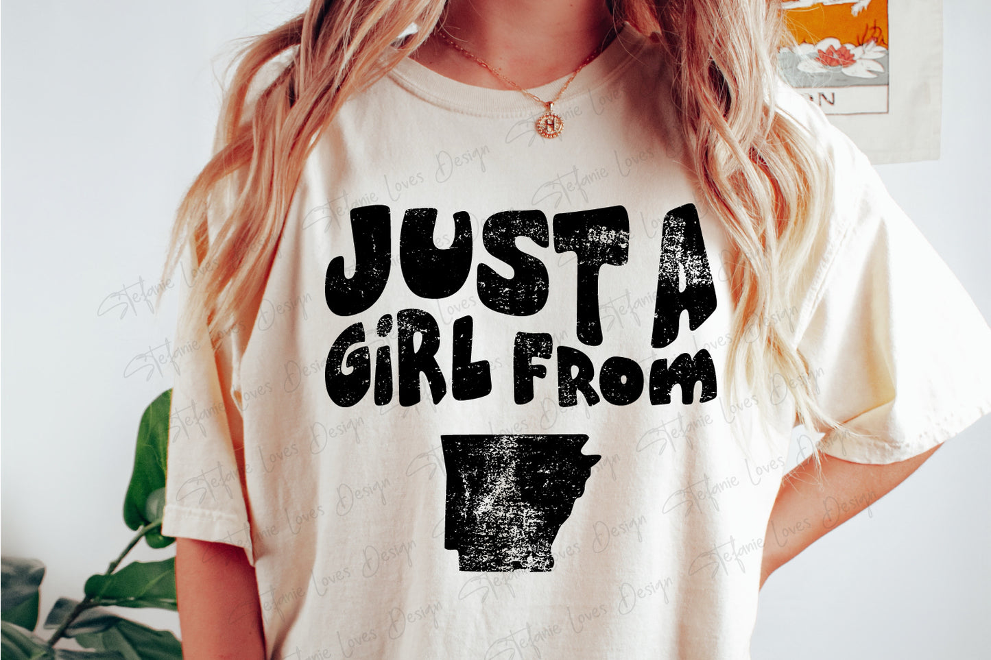 Just A Girl From Arkansas Digital Design