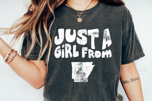 Just A Girl From Arkansas Digital Design