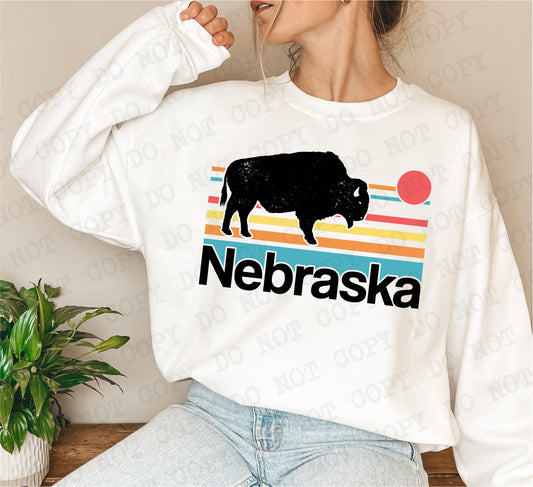Nebraska Home Tee Digital Design