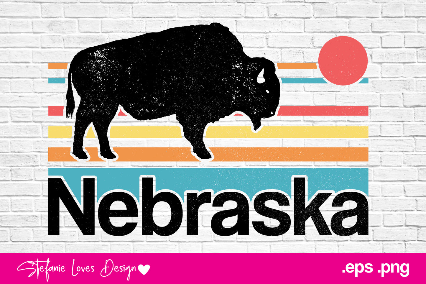 Nebraska Home Tee Digital Design