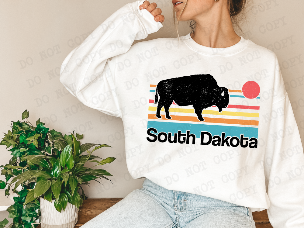 South Dakota Tee Digital Design | PNG