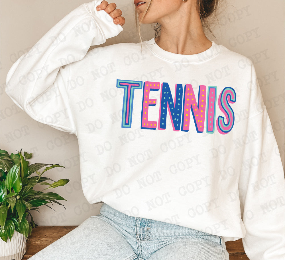 TennisCute Font Digital Design
