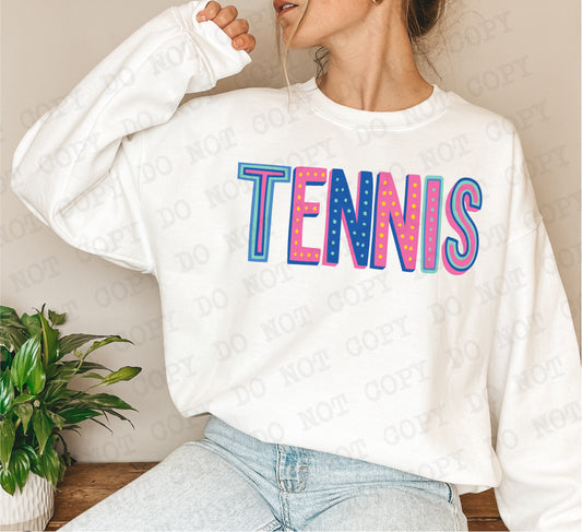 TennisCute Font Digital Design